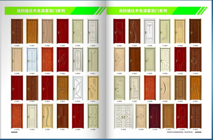 強化木免漆套裝門 (9)